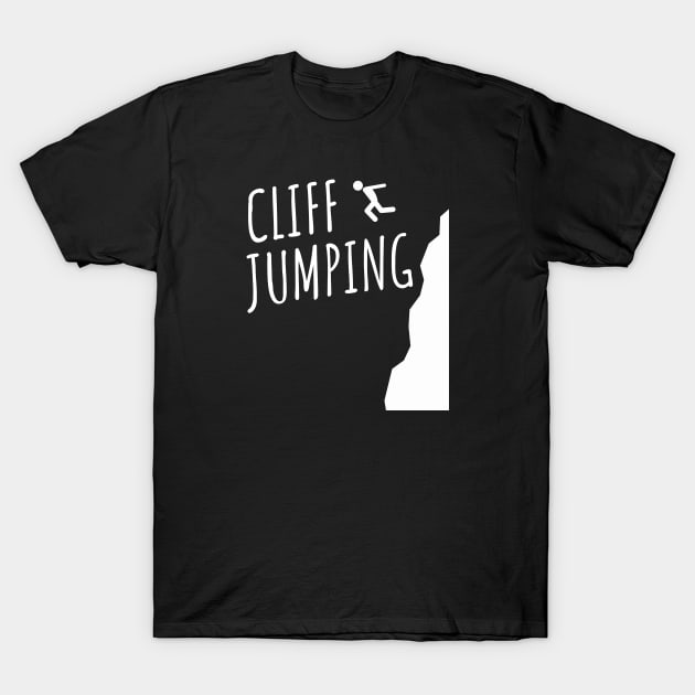 Cliff jumping T-Shirt by maxcode